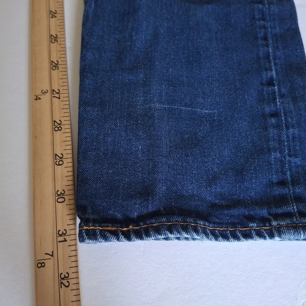 Levis 508 Men Jeans Size 34x32 (Fit 34x31) Medium Wash Tapered Slim Leg Stretch
